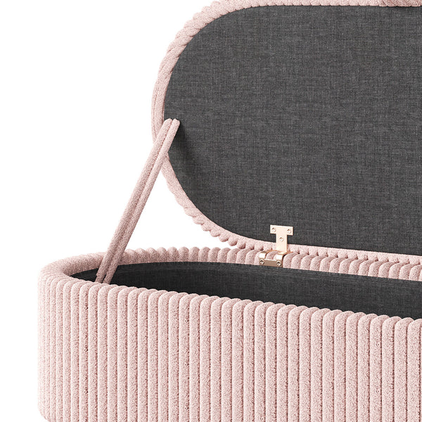 Storage Ottoman Upholstered Bench With Lift Top Storage For Bedroom