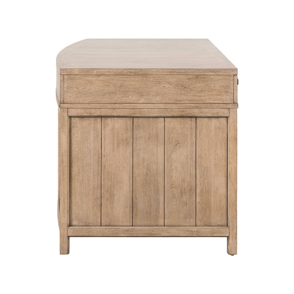 Proximity Place - Jr Executive Desk - Barley Buff