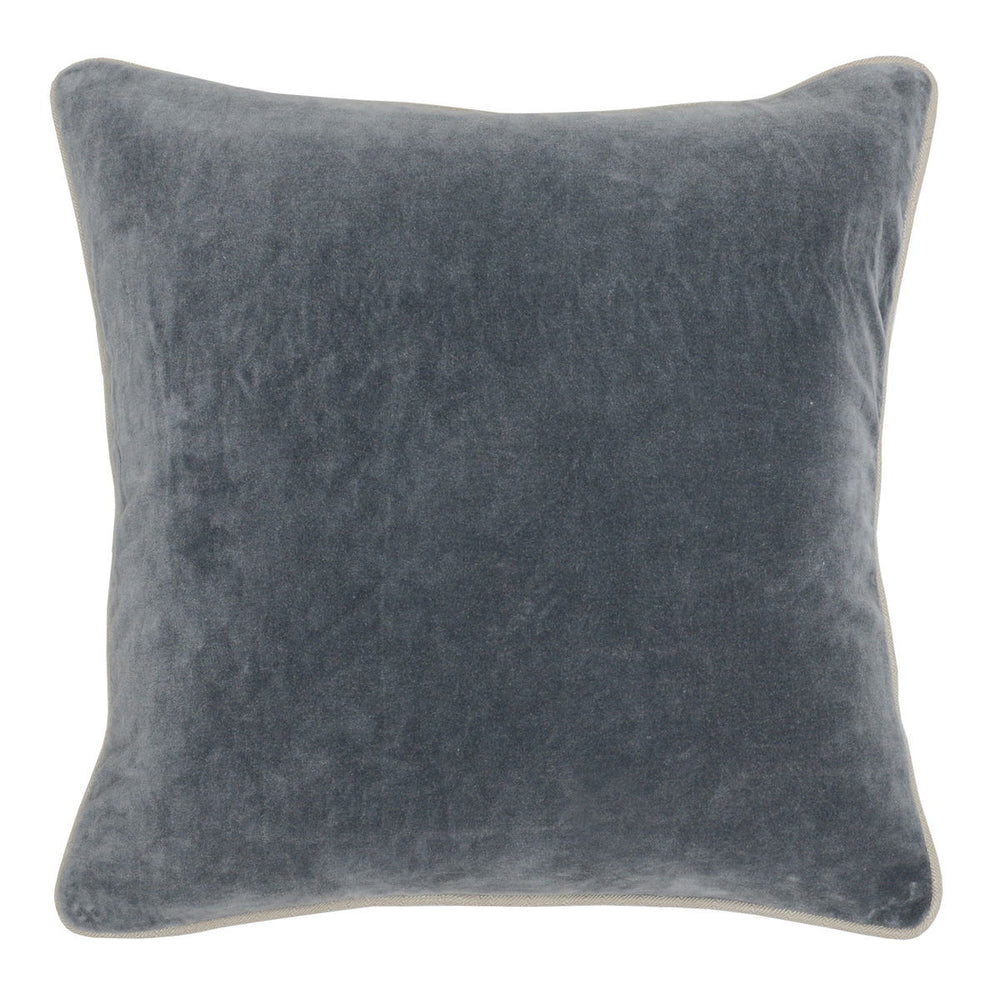 Heirloom Velvet - SLD Pillow - Stone Gray