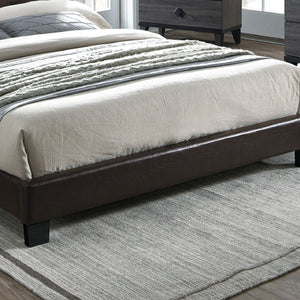 Upholstered Bed With Adjustable Headboard