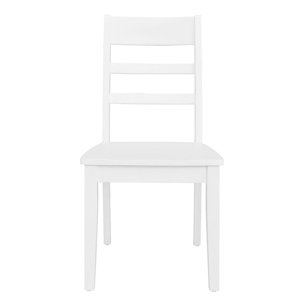 Landale - Ladderback Side Chair - Chestnut & White