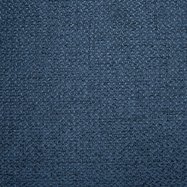 Accent Chair With Quilted Back And Silver Studs - Dark Blue