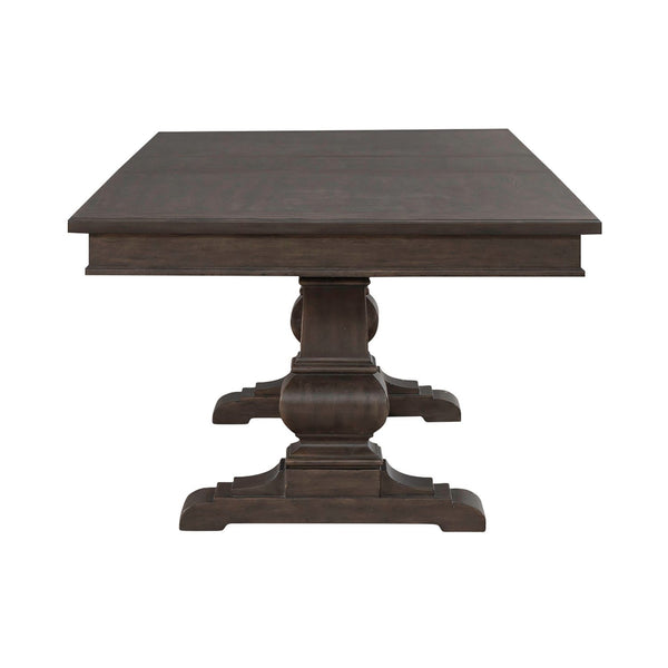 Paradise Valley - Trestle Table - Saddle Brown