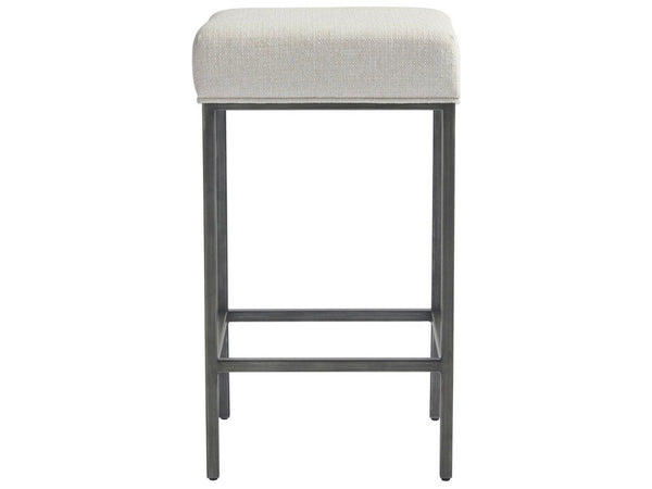 Curated - Mitchell Console Table With 3 Stools - Dark Brown