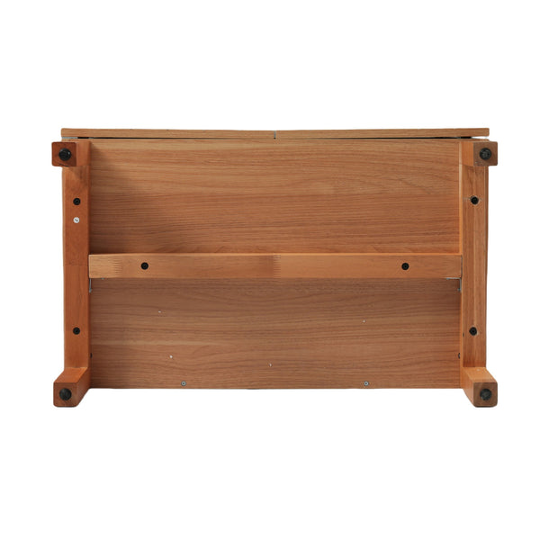 Bathroom Vanity With Sink, Minimalist Design, 45 Degrees Free Handle Doors - Antique Natural