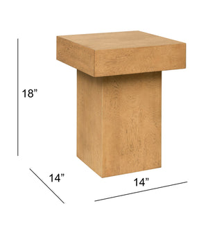 Padula - End Table - Light Oak
