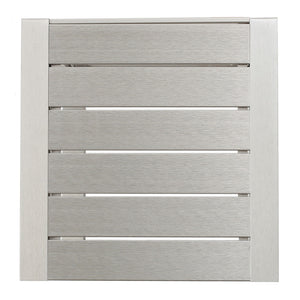 Aluminum Outdoor C - Shaped Side Table For Patio