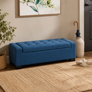 Tufted Storage Ottoman Bench