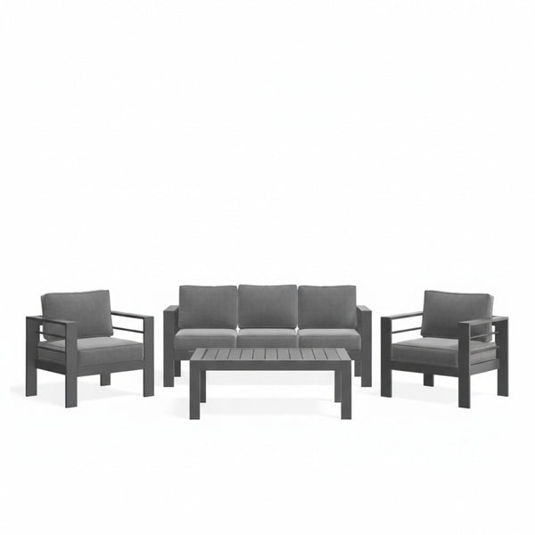 Outdoor Patio Set All-Weather With Thick Cushions