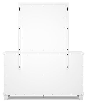 Fortman - Dresser And Mirror - White