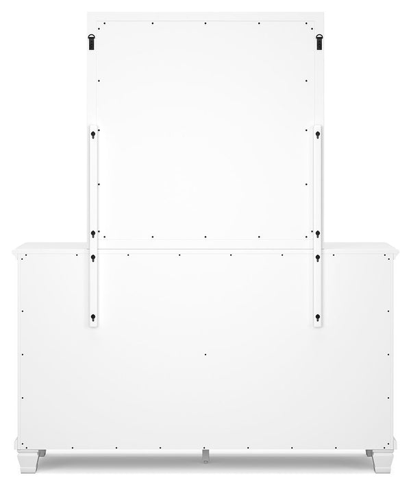 Fortman - Dresser And Mirror - White