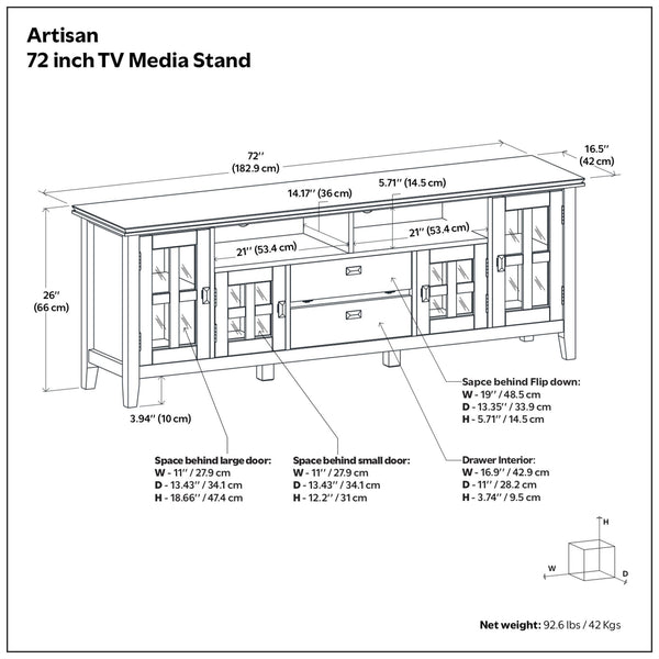 Artisan - TV Media Stand