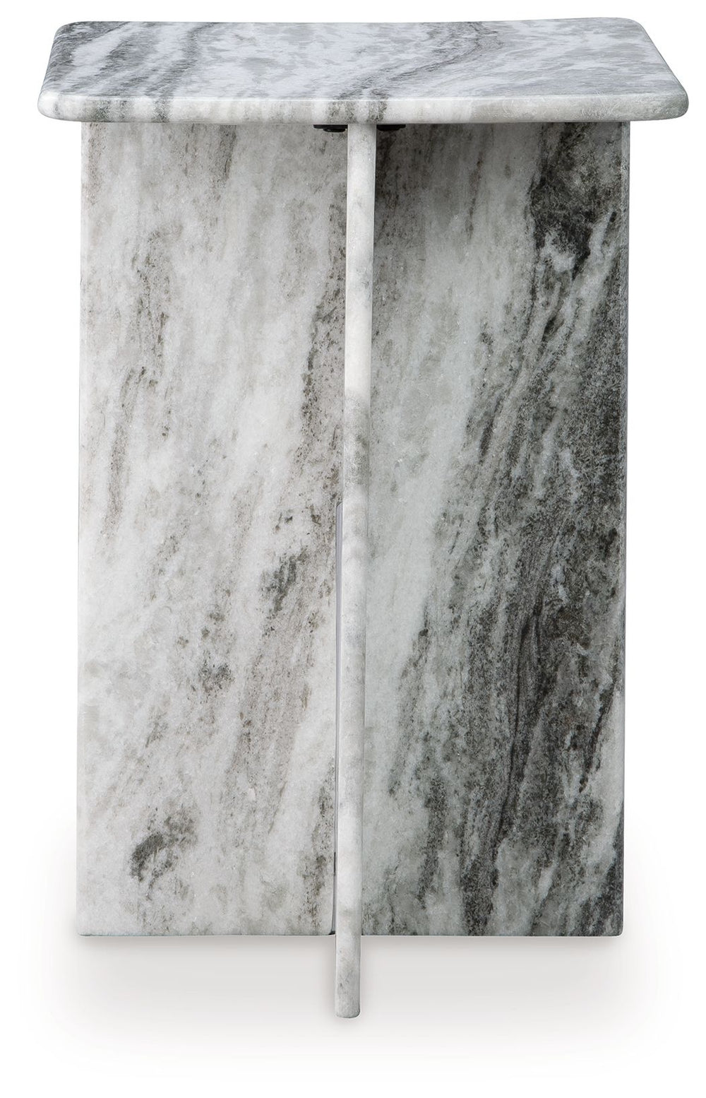 Keithwell - Square Accent Table - Gray