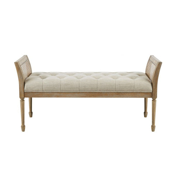 Accent Bench With Arm - Natural