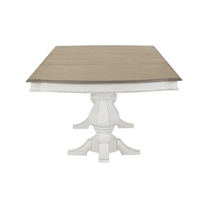 Magnolia Manor - Double Pedestal Table - Antique White