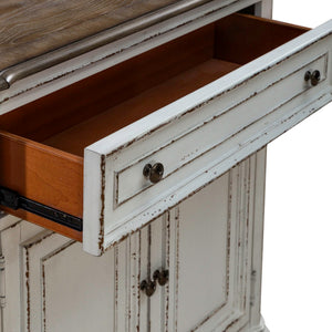 Magnolia Manor - Accent Cabinet - Antique White