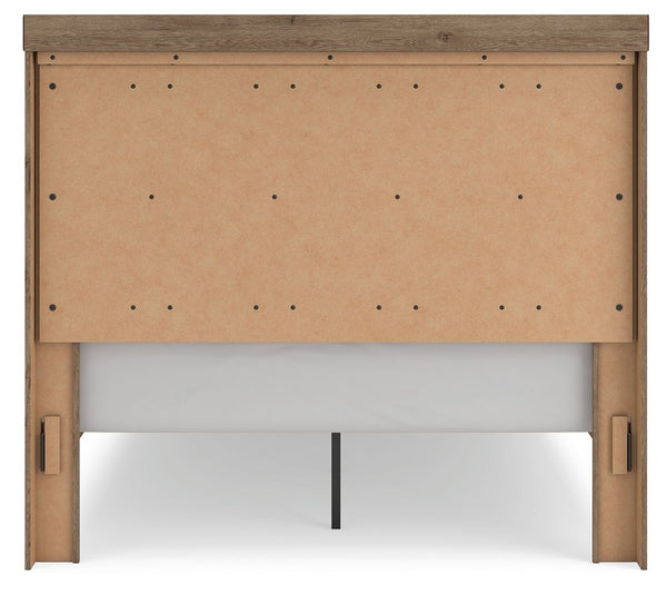 Oliandon - Panel Storage Bed