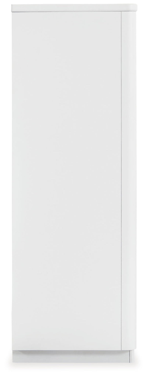 Chalanna - Five Drawer Chest - White