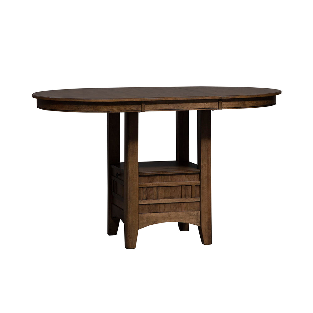 Santa Rosa - 5 Piece Pub Set - Antique Honey