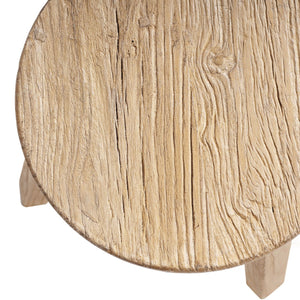 Linden - Round Stool - Light Brown