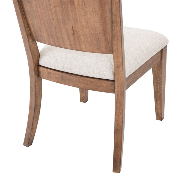 Shaker Lakes - Panel Back Side Chair - Harvest Brown