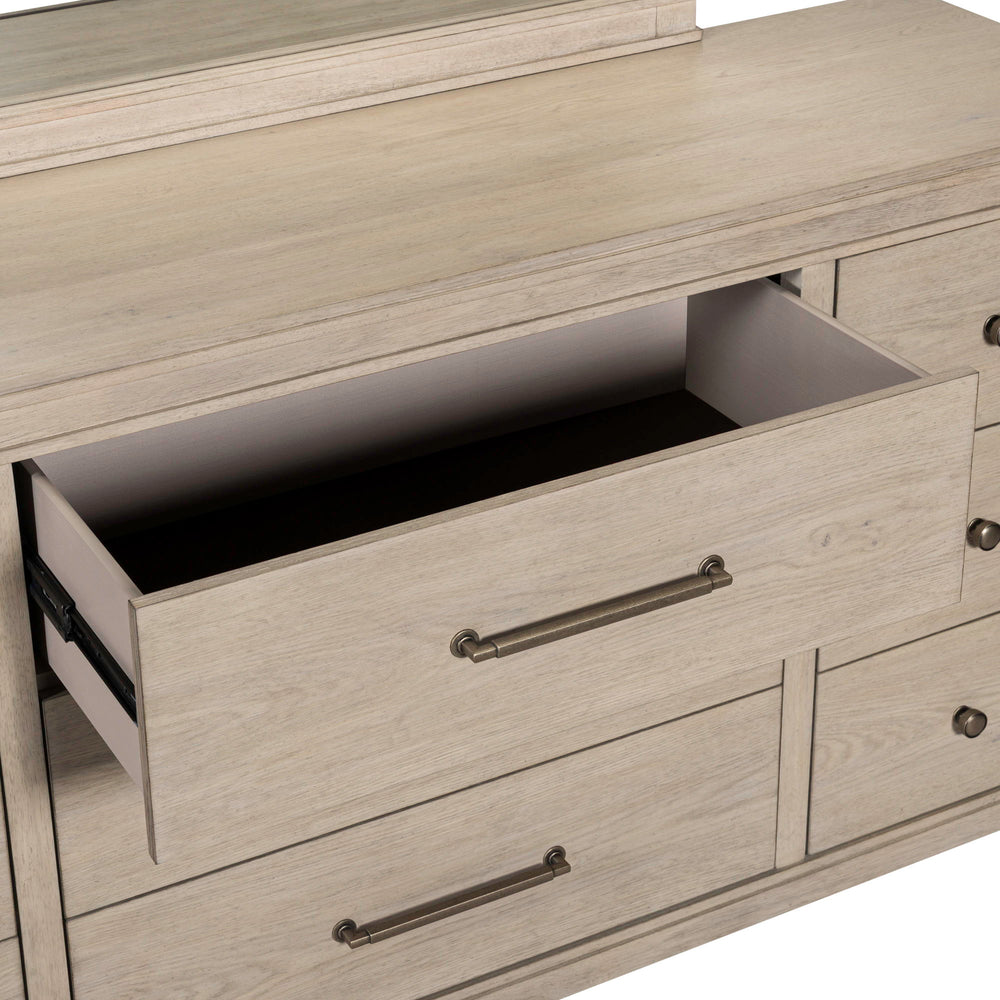 New Haven - Dresser & Mirror - Sanctuary White