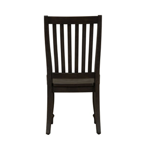 Harvest Home - Slat Back Side Chair - Chalkboard