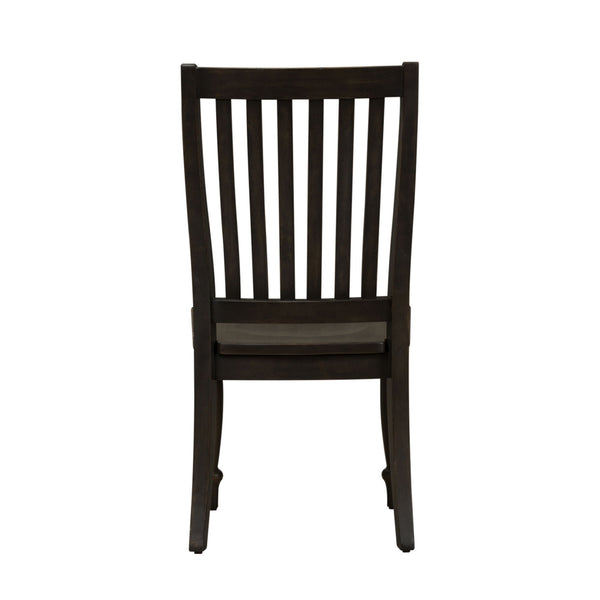 Harvest Home - Slat Back Side Chair - Chalkboard