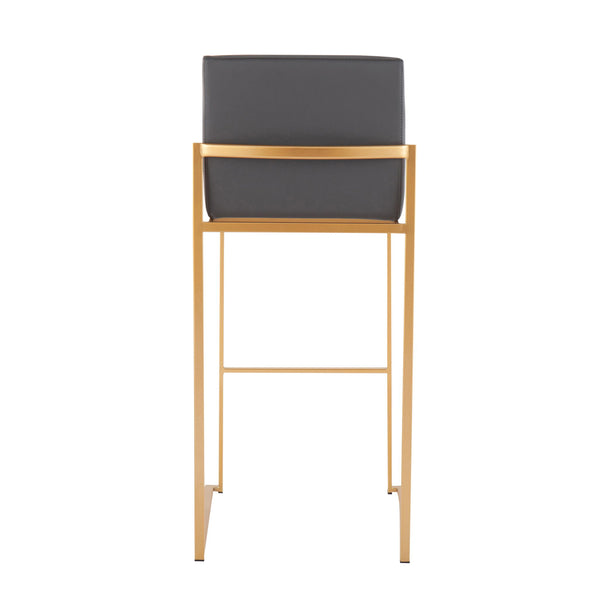 Fuji - Contemporary Design High Back Barstool