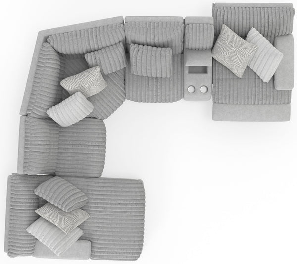 Abraxas - 6 Piece Reclining Sectional
