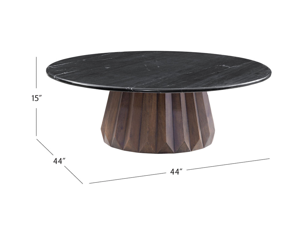 Jennings - Nesting Large Cocktail Table - Dark Brown