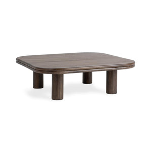 Miranda - Square Coffee Table - Cocoa Brown