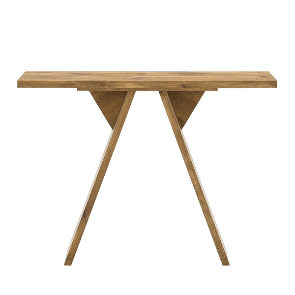 Console Table With V - Shaped Base