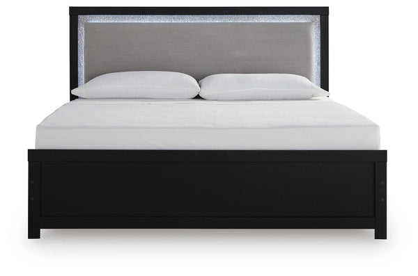Maeling - Upholstered Panel Bed
