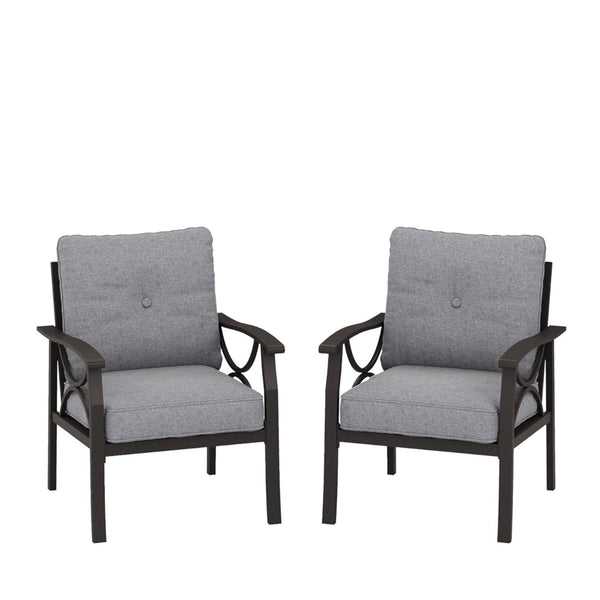 Patio Furniture Set With Coffee Table And Cushions For Backyard