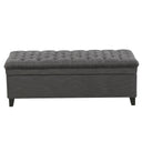 Juliana - Storage Ottoman With Birch Legs