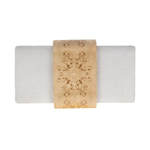 Kenan - Rectangle Ottoman Coffee Table - Creamy Ivory
