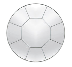 Facet - Wall Mirror - Silver