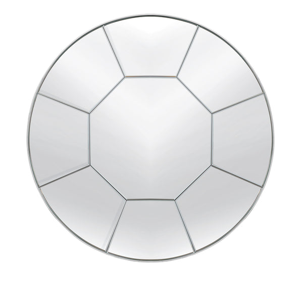 Facet - Wall Mirror - Silver