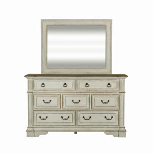 Abbey Park - Mirror - Antique White