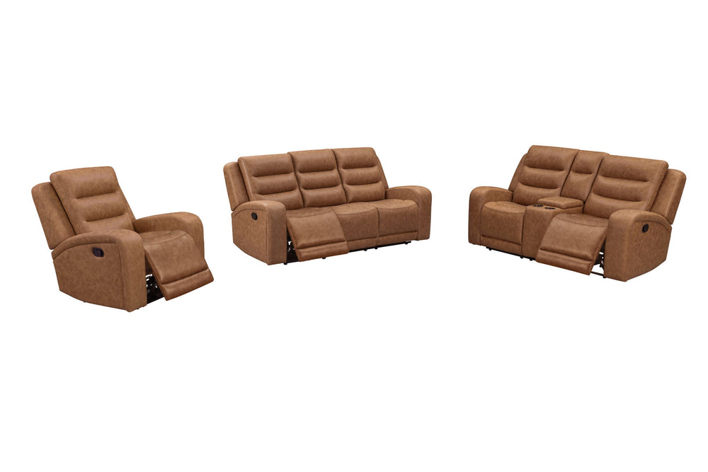 Napa - Manual Console Loveseat - Wrangler Clay