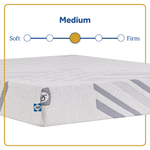 Golden Elegance - Stately Medium Mattress