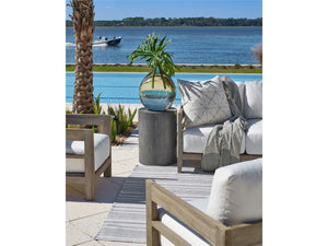 Coastal Living Outdoor / Oahu - Side Table - Dark Gray