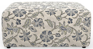 Stockbridge - Cocktail Ottoman - Denim