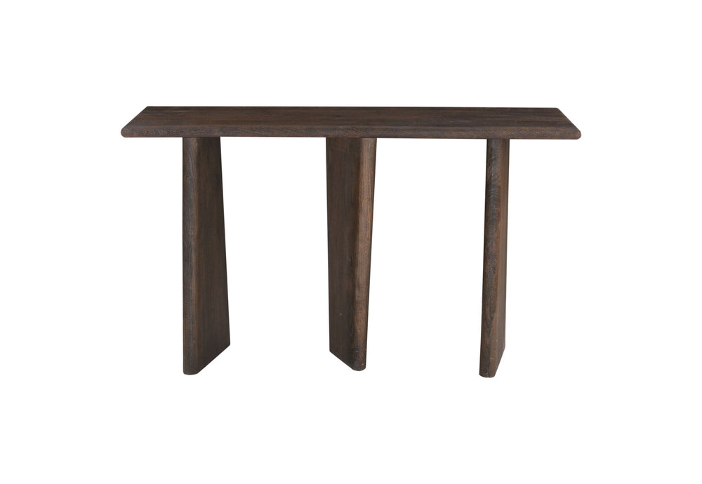 Lasso - Console Table - Antique Natural Mango With Sandblasting