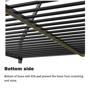 Adam - Full Over Full Bunk Bed - Black