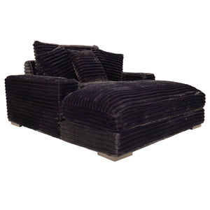Chaise Lounge With 2 Cup Holders And USB Ports