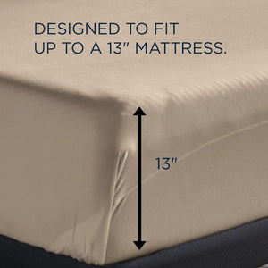 Linens - Tempur Breeze Cooling Sheet Set - Sandstone
