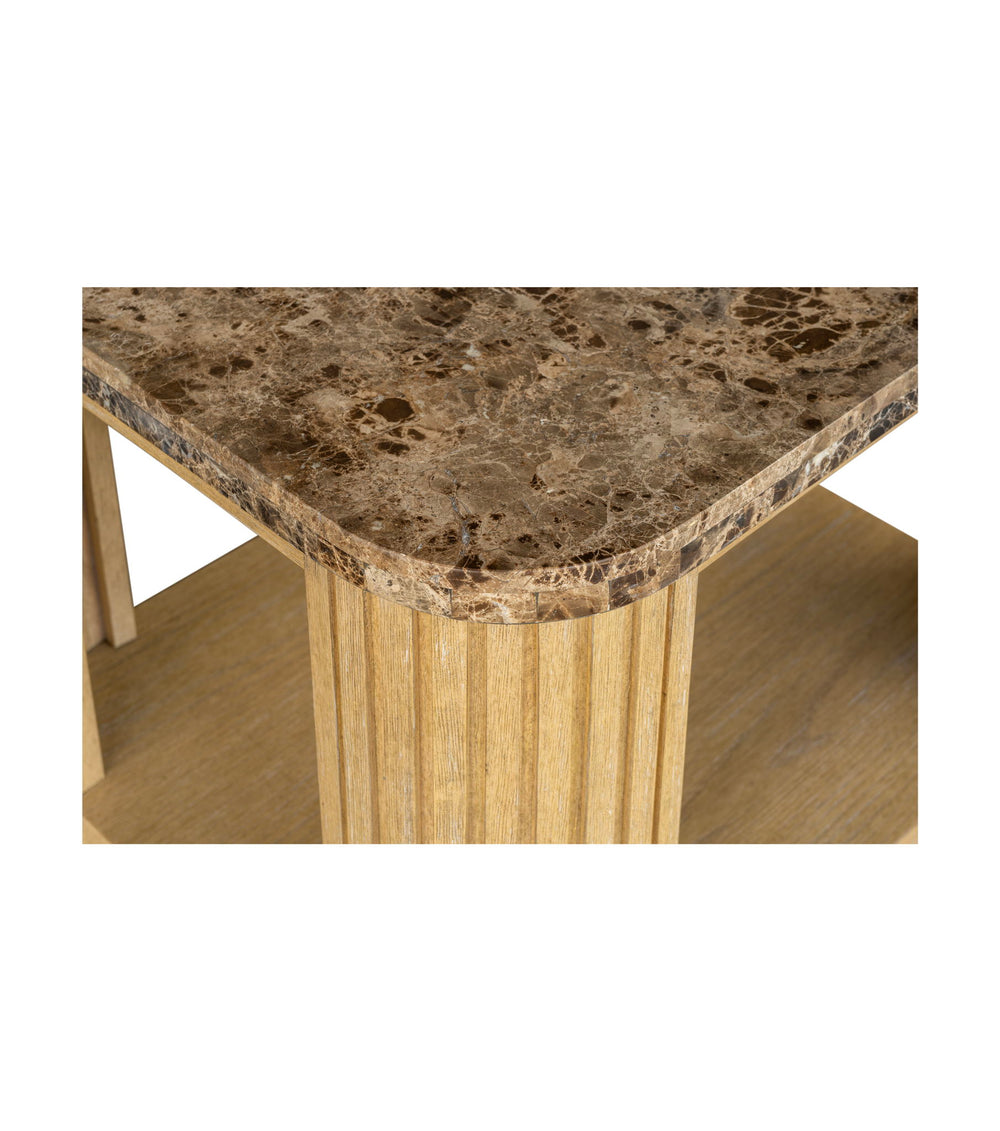 Arlo - End Table - Pale Oak