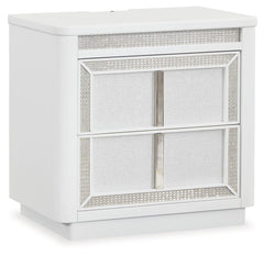 Chalanna - Two Drawer Night Stand - White